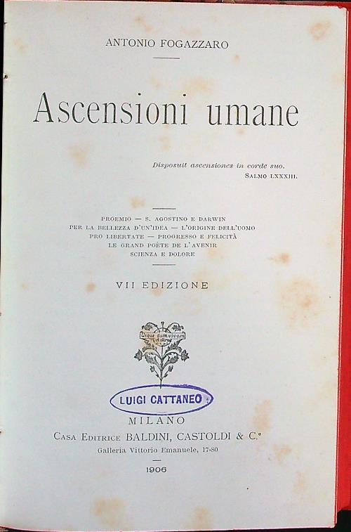 Ascensioni umane