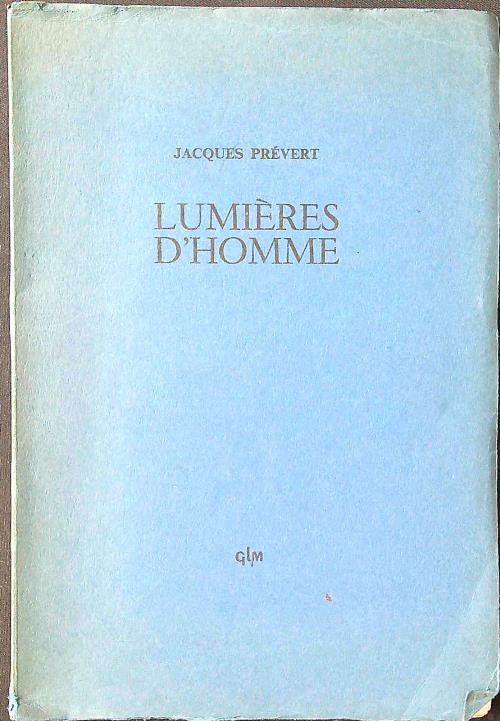 Lumieres d'homme