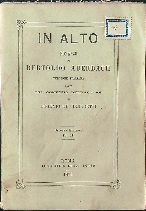 In alto vol. II