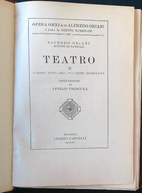 Teatro vol. II