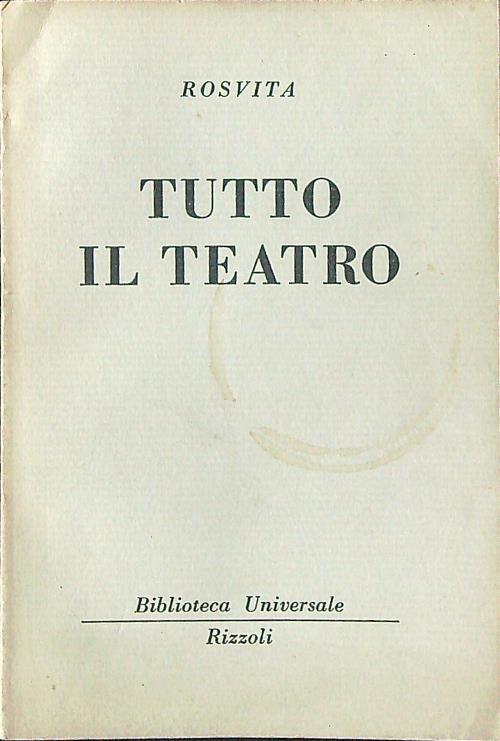 Tutto il teatro