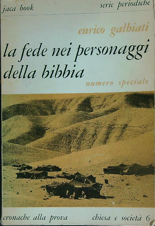 La fede nei personaggi della Bibbia
