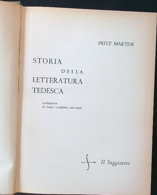 Storia della letteratura tedesca