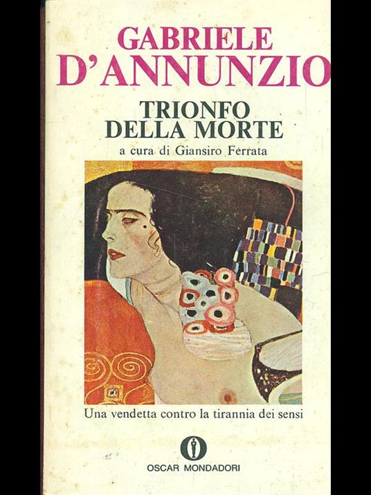Trionfo della morte - Gabriele D'Annunzio - copertina