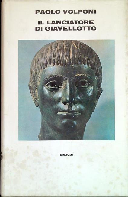 Il lanciatore di giavellotto - Paolo Volponi - copertina