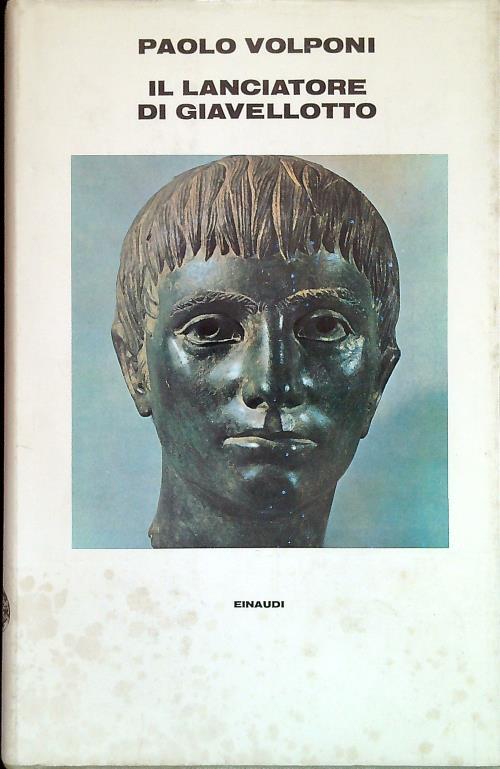 Il lanciatore di giavellotto - Paolo Volponi - copertina