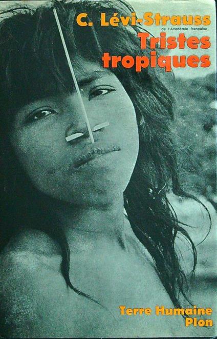 Tristes tropiques - C. Levi-Strauss - copertina