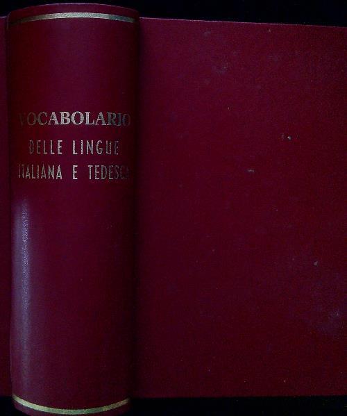 Vocabolario delle lingue italiana e tedesca
