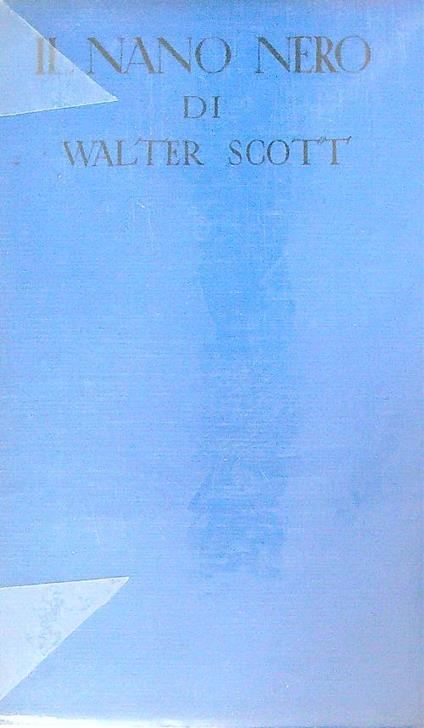 Il nano nero - Walter Scott - copertina