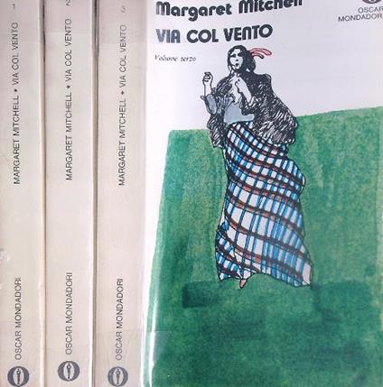 Via col vento. 3vv - Margaret Mitchell - copertina