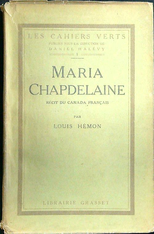 Maria Chapdelaine