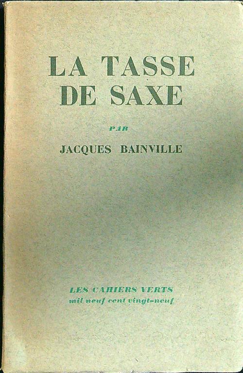 La tasse de saxe
