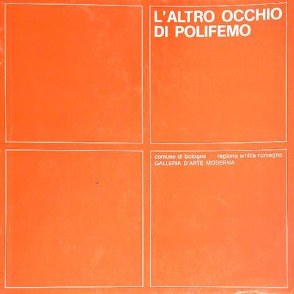 L' altro occhio di Polifemo - Giorgio Celli - copertina