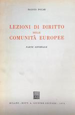 Lezioni di diritto delle comunita europee
