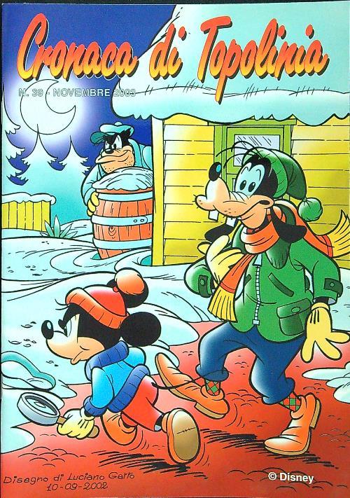 Cronaca di Topolinia n.39 novembre 2003 - copertina