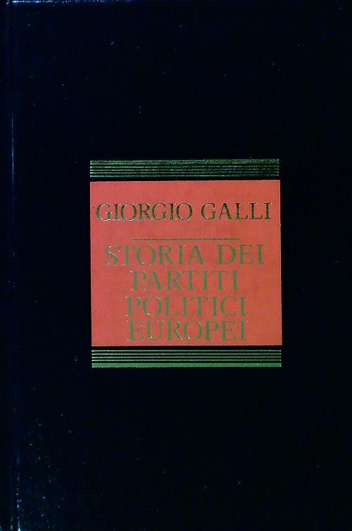 Storia dei partiti politici europei