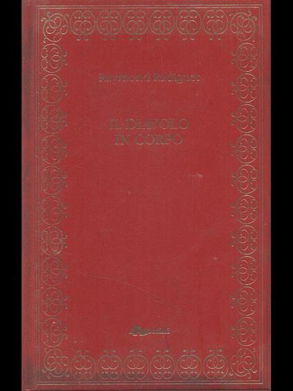 Il diavolo in corpo - Raymond Radiguet - copertina