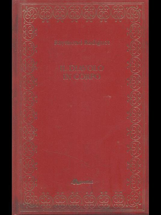 Il diavolo in corpo - Raymond Radiguet - copertina