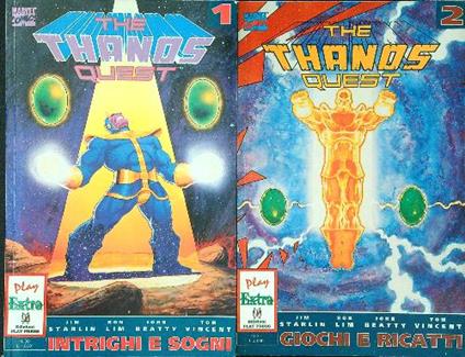 The Thanos quest 1/2 - copertina