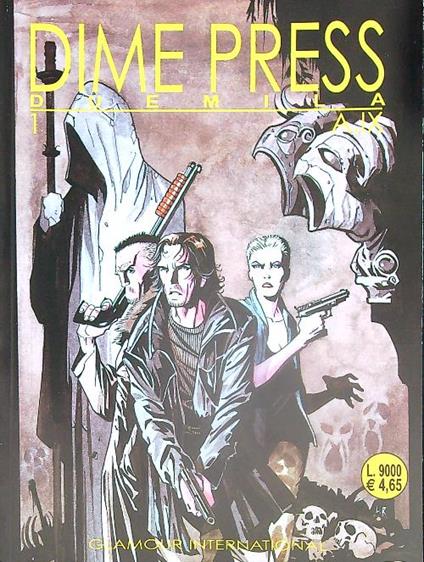 Dime press 1. Dossier Dampyr - copertina