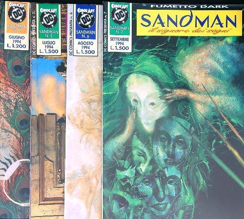 Sandman dal n. 4 al n. 7/1994 - aavv. - copertina