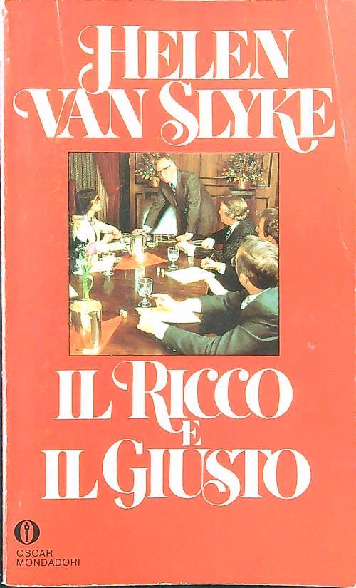 Il ricco e il giusto - Helen Van Slyke - copertina