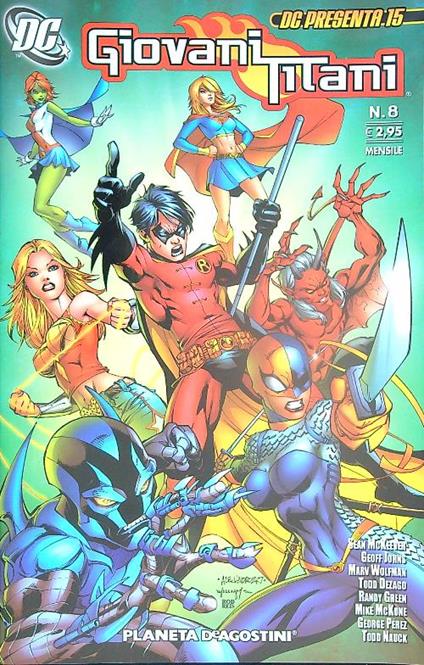 Giovani titani vol.8 - copertina