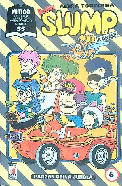 Dottor Slump & Arale 6 - Akira Toriyama - copertina
