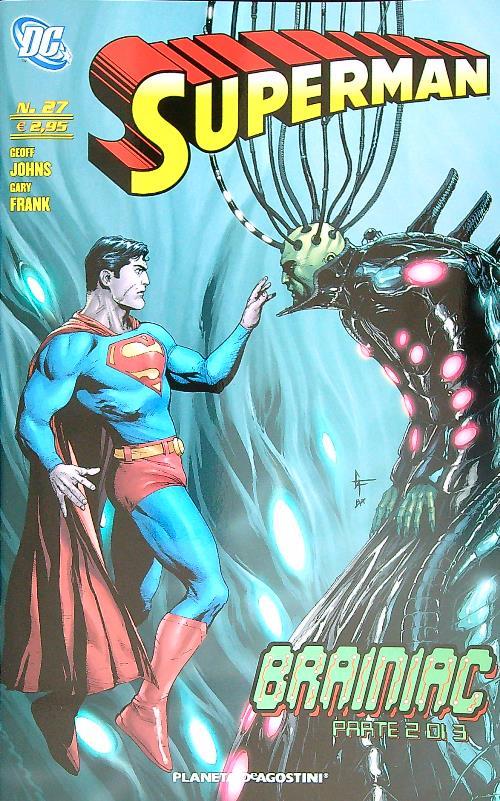 Superman 27 - Geoff Johns - copertina