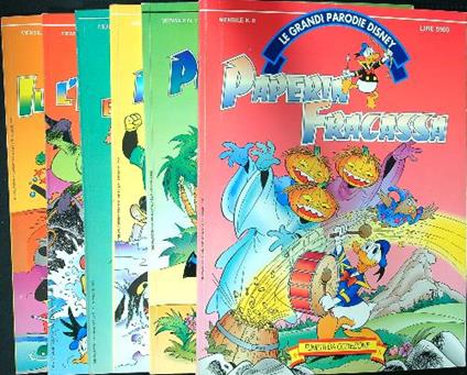 grandi parodie Disney n. 3/8 - copertina