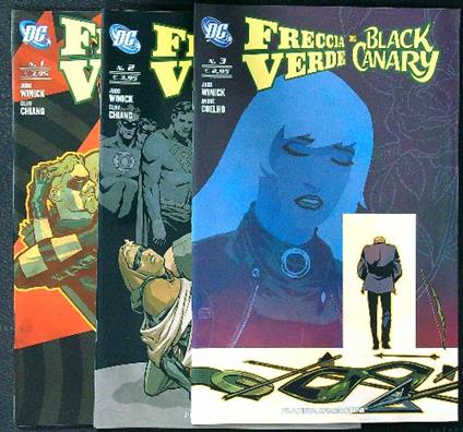 Freccia verde e Black canary n. 1/3 - copertina