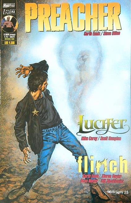 Preacher 45 - Garth Ennis - copertina