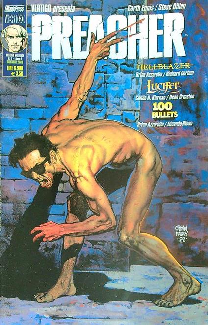 Preacher 5/ dicembre 2000 - Garth Ennis - copertina