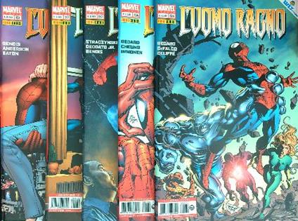 L' uomo ragno dal n. 151 al n. 155 - copertina