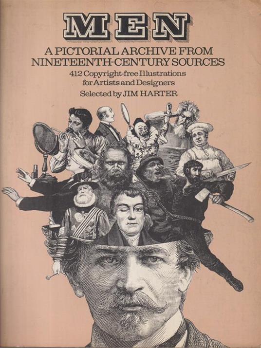 Men: A Pictorial Archive from Nineteenth-Century Sources - Jim Harter - copertina