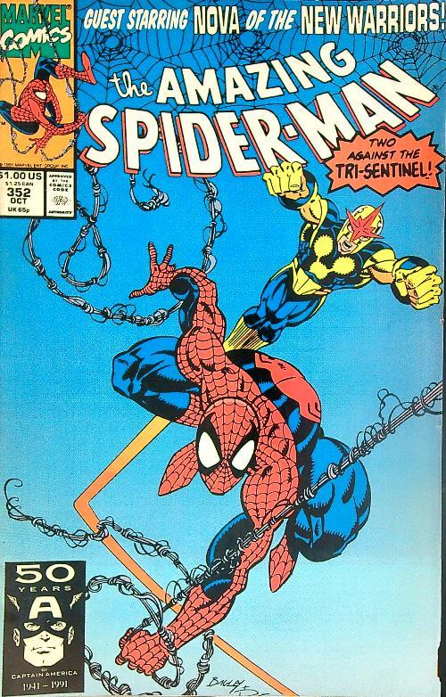 The Amazing Spider-man 352/October 1991 - copertina