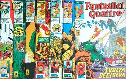 Fantastici quattro dal n. 73 al n. 79 - copertina
