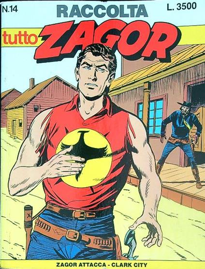 Raccolta tutto Zagor 14 - copertina
