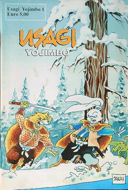 Usagi yojimbo 1 - copertina