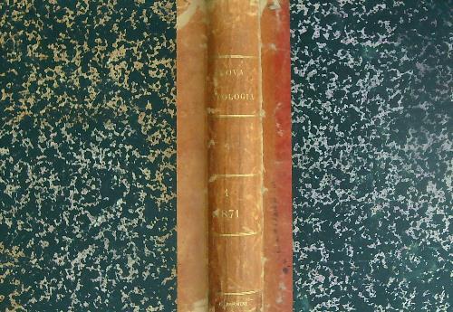 Nuova antologia di scienze lettere ed arti. Volume decimosesto - copertina