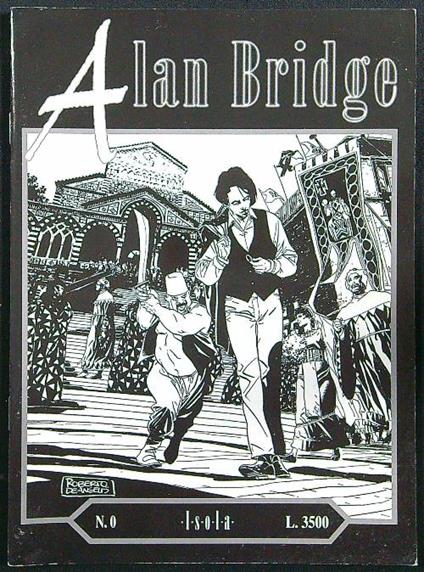 Alan Bridge n.0 Isola (variante bianco e nero) - copertina