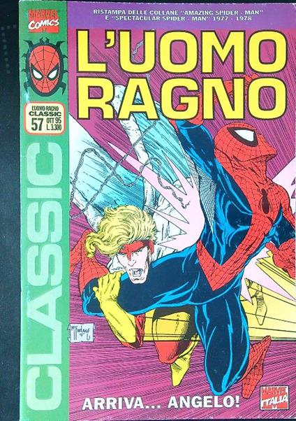 L' uomo ragno 57 / Ott 95 - copertina