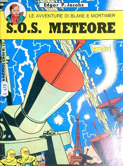 S.O.S. Meteore - Edgar Jacobs - copertina