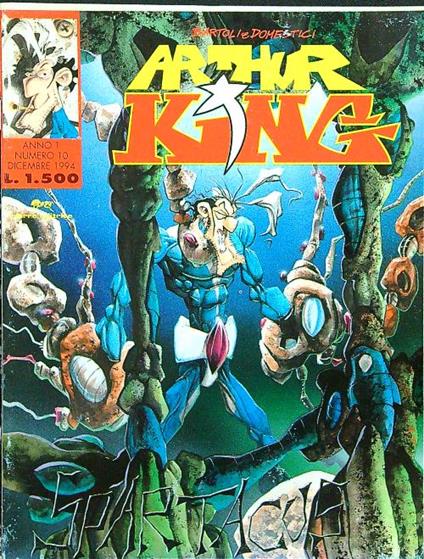 Arthur king n.10 - copertina