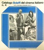 Catalogo Bolaffi del cinema italiano n. 4 1976/77