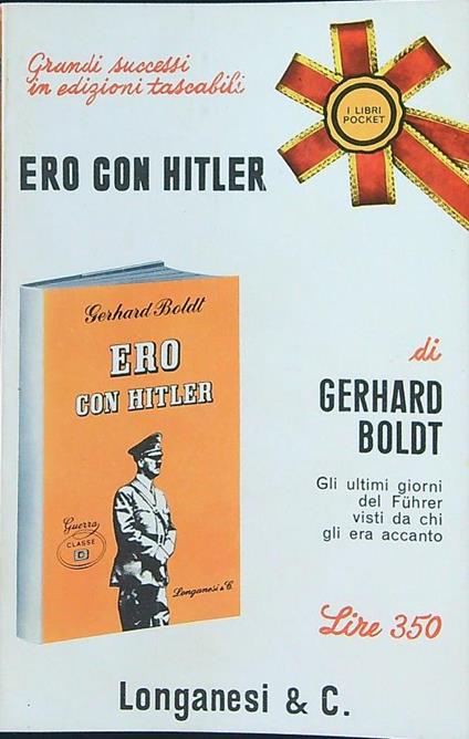 Ero con Hitler - Gerhard Boldt - copertina