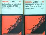 Letteratura e pubblico nella Grecia antica 2 voll.