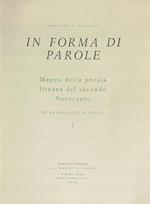 In forma di parole. Numero I/ gennaio febbraio marzo 2006