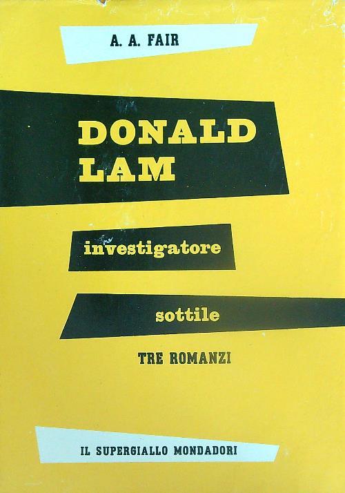 Donald Lam. Investigatore sottile
