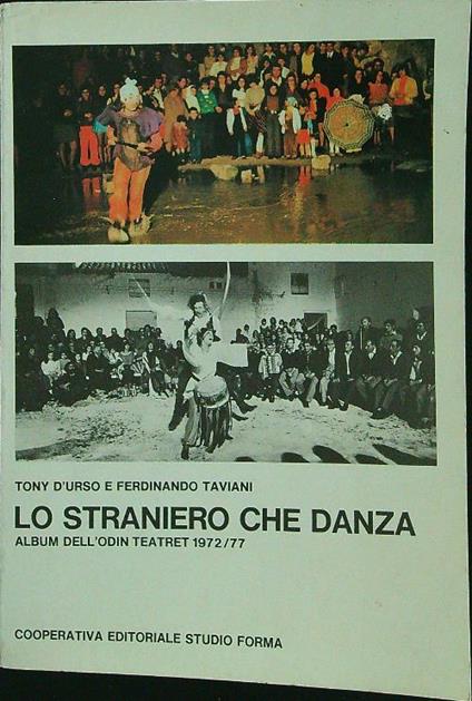 Lo straniero che danza - D'Urso - copertina